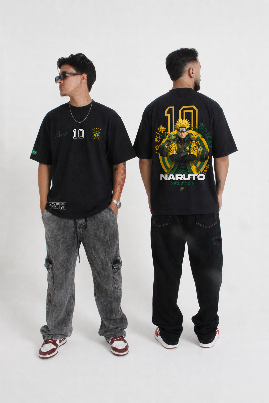 Camisetas Anime Oversized