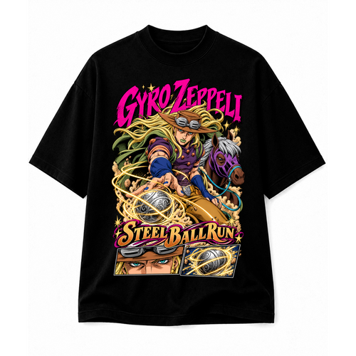 Camiseta GYRO ZEPPELI -- Jojo Bizarre Adventures | ZVOID