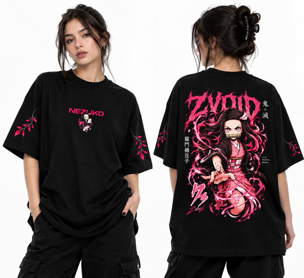 Camiseta Nezuko -- Demon Slayer | ZVOID