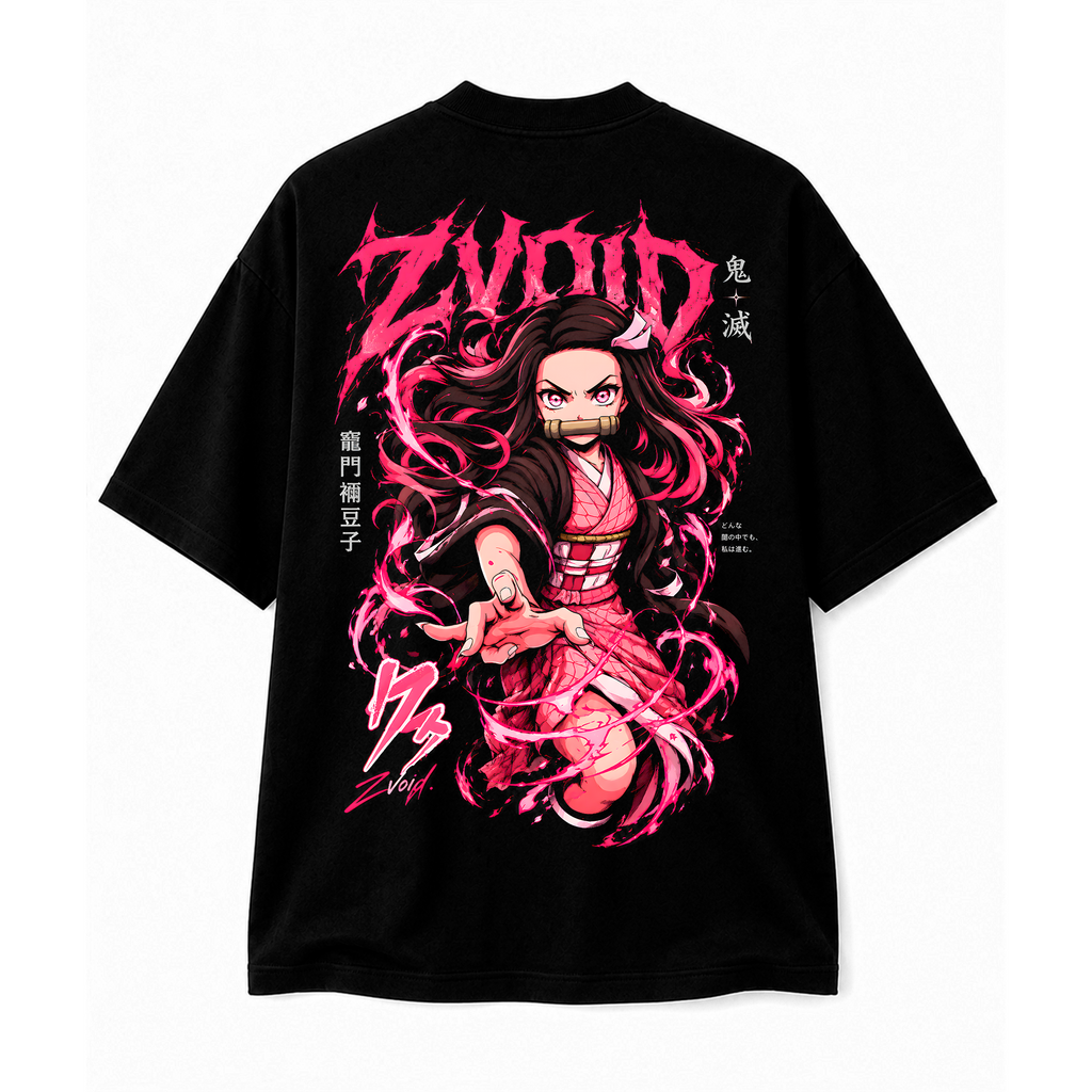 Camiseta Nezuko -- Demon Slayer | ZVOID