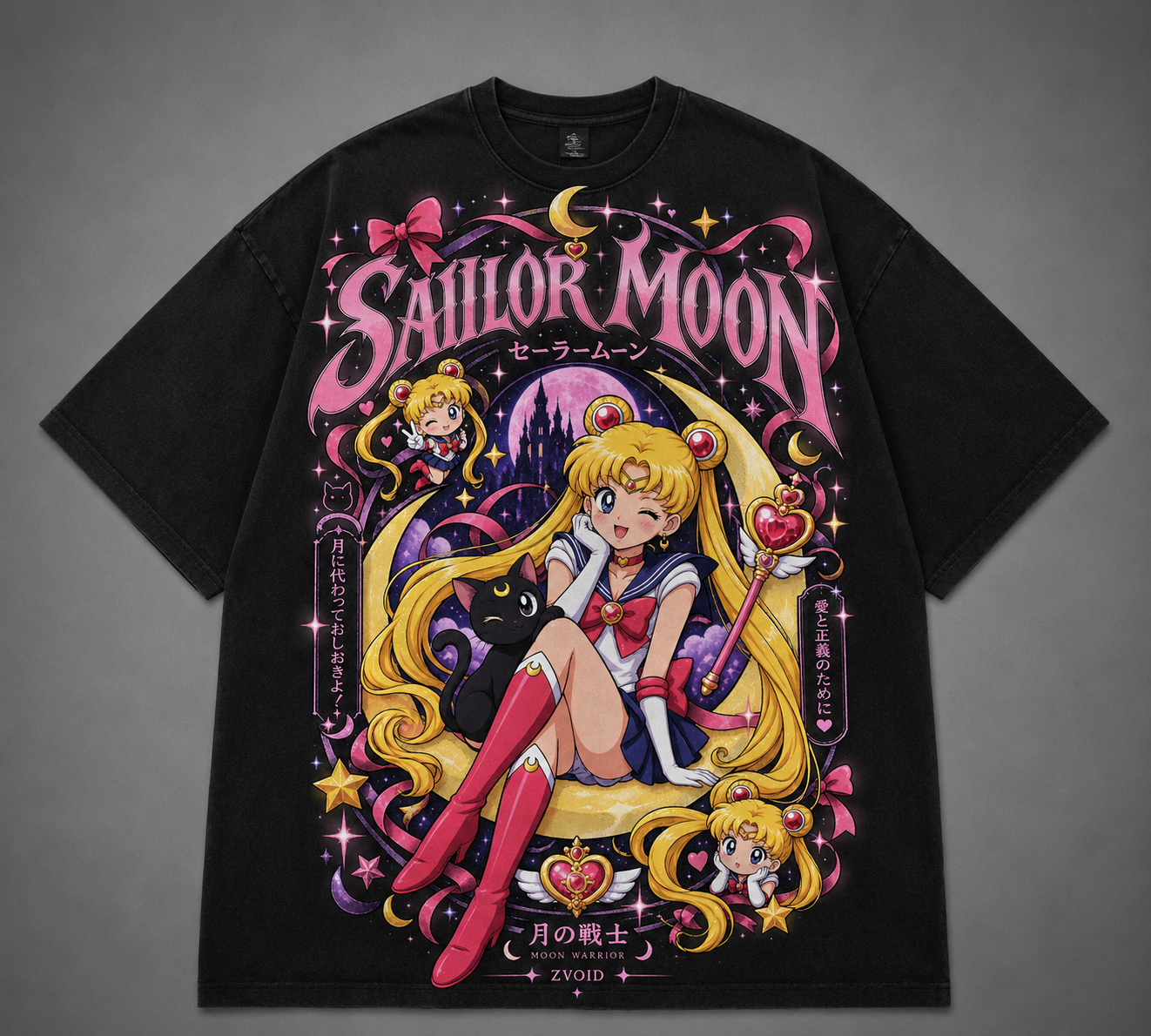 Camiseta Sailor Moon  - ZVOID