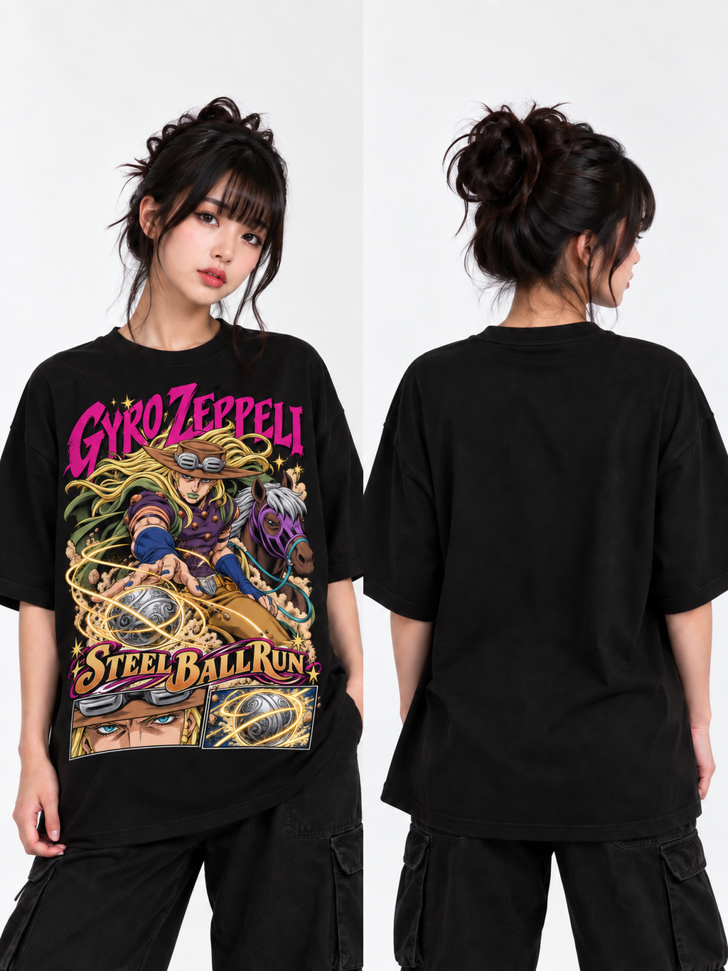 Camiseta GYRO ZEPPELI -- Jojo Bizarre Adventures | ZVOID