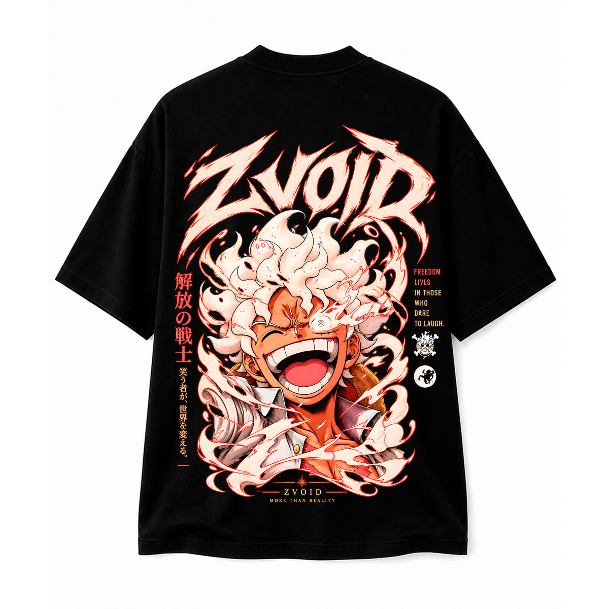 Camiseta Luffy Gear 5 -- One Piece | ZVOID