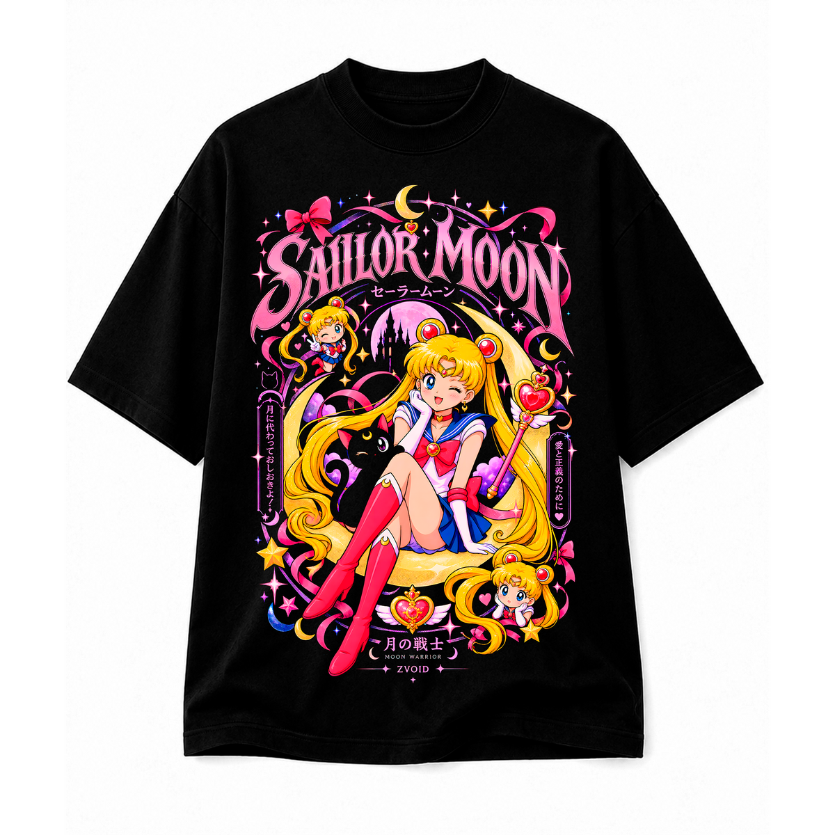 Camiseta Sailor Moon  - ZVOID